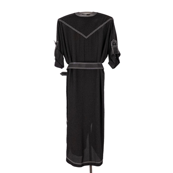 Zimmermann 100% Silk Shirt Dress Size 3 US Size 10/12 Classic Minimalist Western - Picture 2 of 6